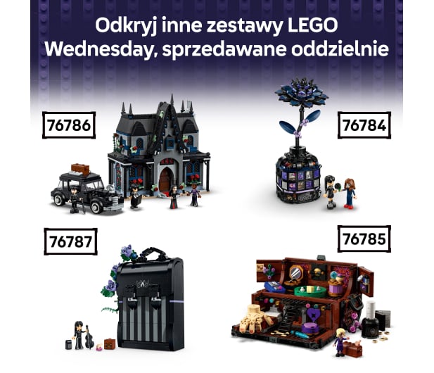 LEGO 76788 WEDNESDAY Akademia Nevermore - 1596586 - zdjęcie 4